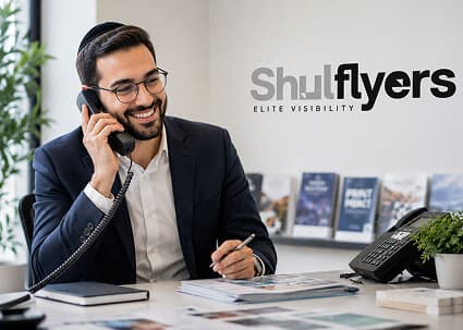 ShulFlyers representative on a call
